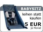 Croozer Babysitz leihen