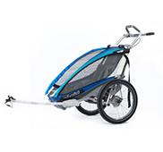 Fahrradanhänger Thule Chariot CX 1 Fahrradanhänger 2014 blue blau