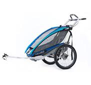 Fahrradanhänger Thule Chariot CX 2 Fahrradanhänger 2014 blue blau