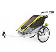 Fahrradanhänger Chariot Cougar 1 grün Fahrradanhänger 2013