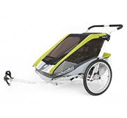 Fahrradanhänger Chariot Cougar 2 grün Fahrradanhänger 2013