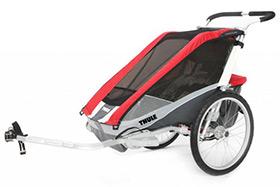 Kinderfahrradanhanger Thule Chariot Cross 2 Spatzentourist
