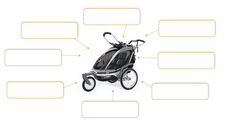 Chariot Chinook 1 in Black