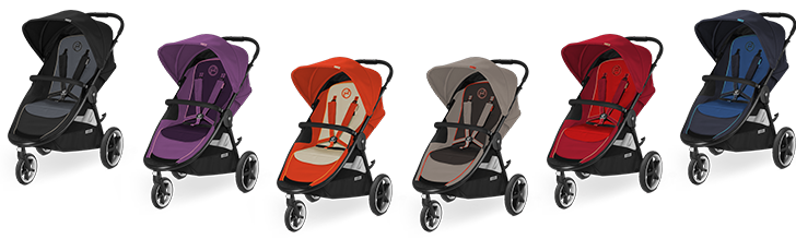 Cybex Eternis M3 2014 in Moon Dust, Grape Juice, Autumn Gold, Coffee Bean, Hot & Spicy und True Blue
