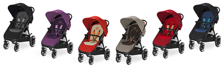 Cybex Eternis M4 2014 in Moon Dust, Grape Juice, Autumn Gold, Coffee Bean, Hot & Spicy und True Blue