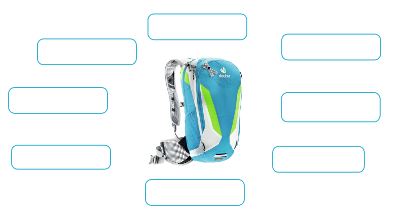 Komfort- und Sicherheitsmerkmale Compact Lite 8 Deuter Compact Lite 8