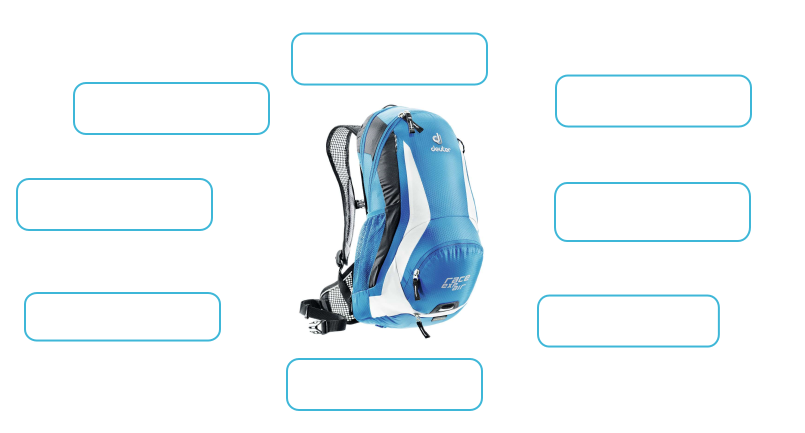 Komfort- und Sicherheitsmerkmale Deuter Race EXP Air Deuter Race EXP Air