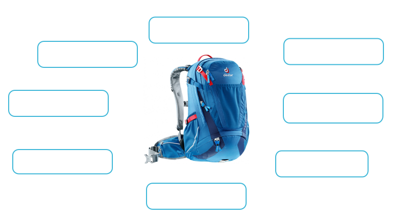 Komfort- und Sicherheitsmerkmale Deuter Trans Alpine 24 Deuter Trans Alpine 24