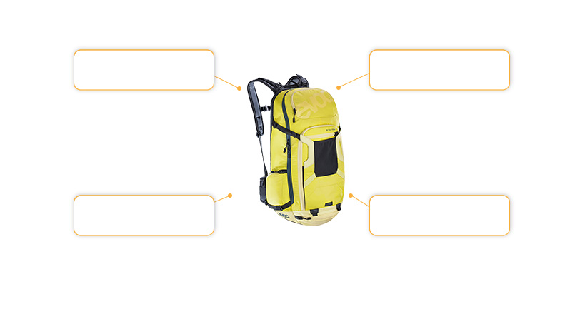 Komfort- und Sicherheitsmerkmale Kiddy Adventure Pack