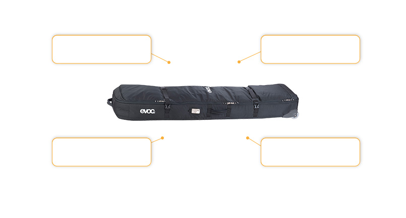Komfort- und Sicherheitsmerkmale evoc Snow Gear Roller
