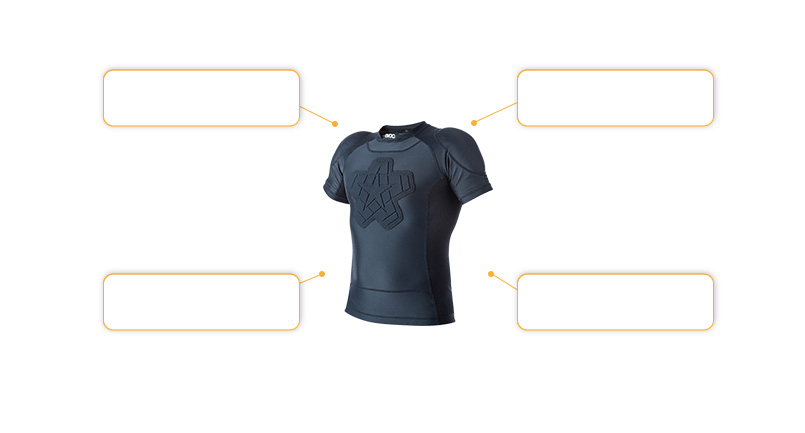 Komfort- und Sicherheitsmerkmale evoc Enduro Shirt