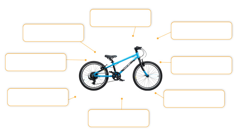 Komfort- und Sicherheitsmerkmale Frog Bikes Frog 52
