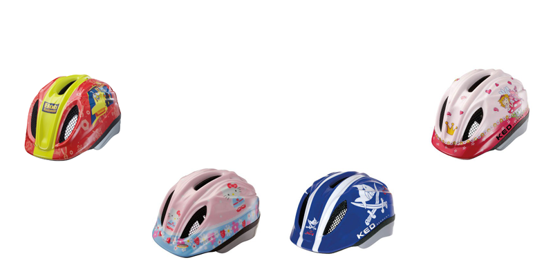 KED MEGGY ORIGINALS Kinderhelme in Bob der Baumeister, Hello Kitty, Lillifee und Capt'n Sharky