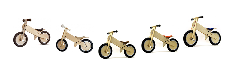 KOKUA LIKEaBIKE Mountain 2014 in chocolate, champagne, mocca, orange und jeans