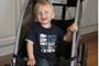 Kinderanhaenger mit Kind Kinderanhaenger mit Kind