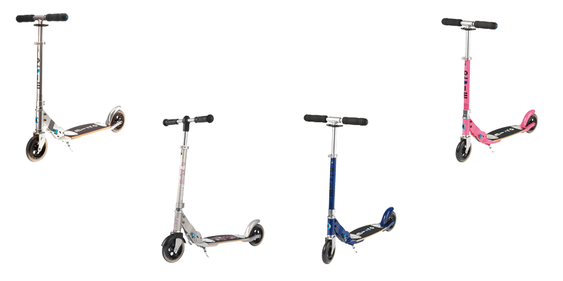 Micro Scooter Flex in 145, Lady, Saphirblau und Pink