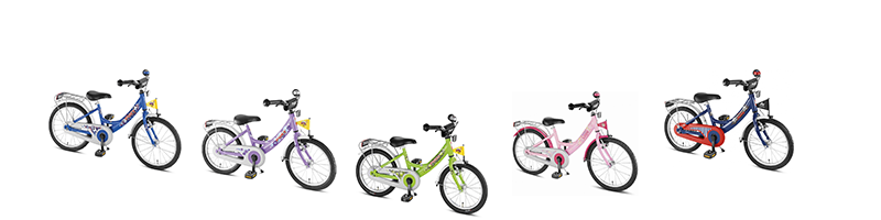 Puky ZL 18 ALU 2014 in soccer, flieder, kiwi, pink und blau