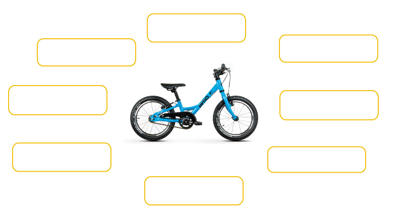 Pyrobikes Sixteen Merkmale