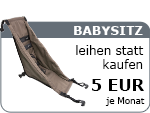 Croozer Babysitz leihen